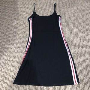 brandy melville black mini dress